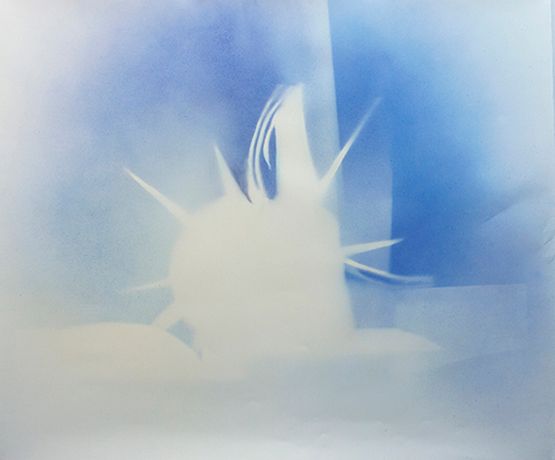 Glow  Finish by Magdalen Wong contemporary artwork Works on Paper
