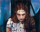 Luce slegata by Iva Lulashi contemporary artwork painting