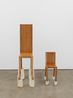 Chair for Human Use with Chair for Spirit Use 1 by Marina Abramovic contemporary artwork Sculpture