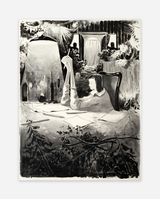 Uber den Moment by Tilo Baumgartel contemporary artwork drawing works on paper