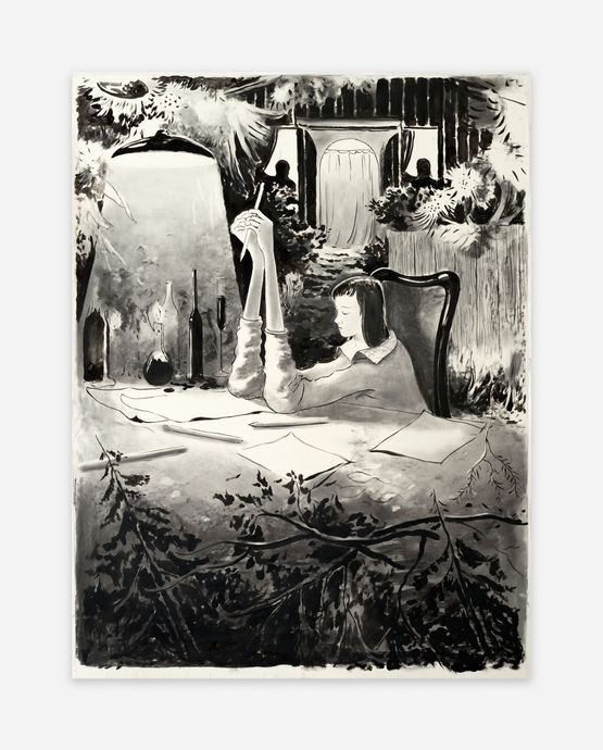 Uber den Moment by Tilo Baumgartel contemporary artwork Works on Paper