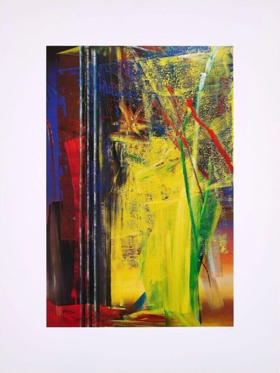Victoria II by Gerhard Richter contemporary artwork Print