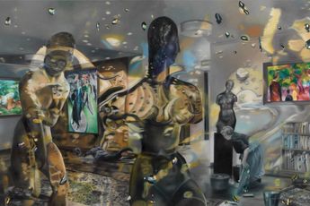 Contemporary art exhibition Karin Kneffel New Works at Gagosian Beverly Hills United States