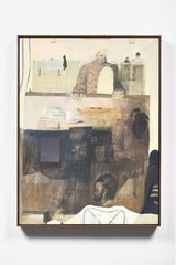 Hotel buffet in Colorado by Aubrey Levinthal contemporary artwork painting