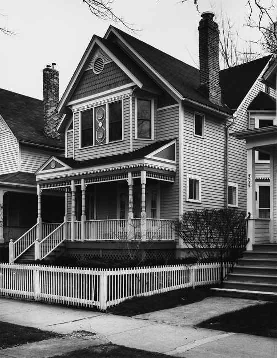 South Kimbark Avenue Chicago 1990 by Thomas Struth contemporary artwork Photography