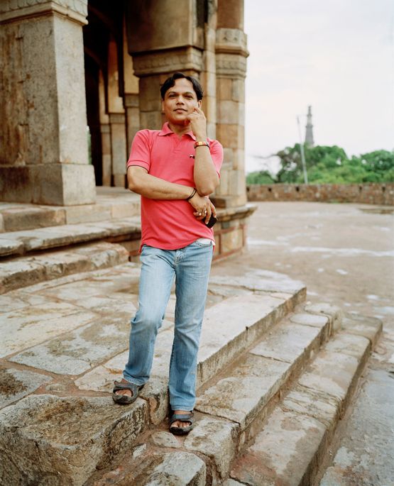 Munna Qutb Minar by Sunil Gupta contemporary artwork Photography
