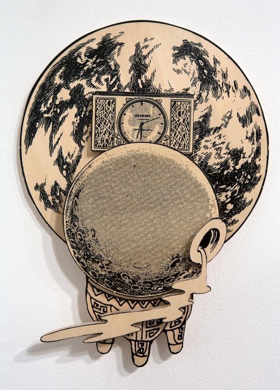 Games Dance and the Constructions Unfinished Plywood 20 by Teppei Kaneuji contemporary artwork Mixed Media