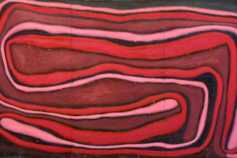 Contemporary art exhibition Ildiko Kovacs Early Works Autumn Leaves at Martin Browne Contemporary Sydney Australia