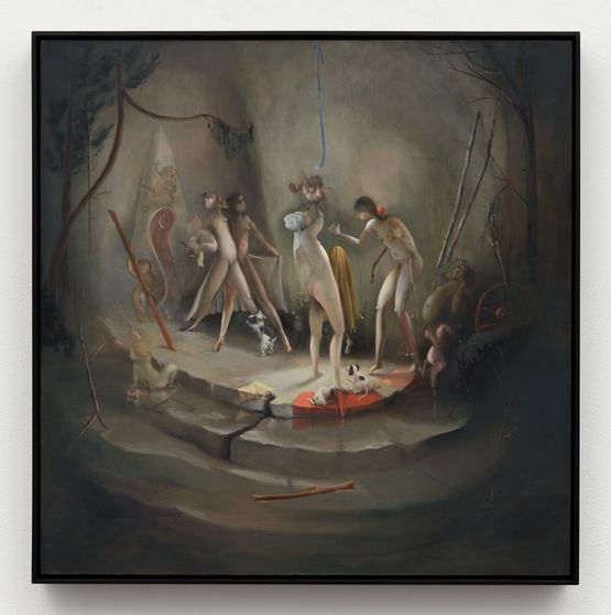 Babys Bath by Kate Hargrave contemporary artwork Painting