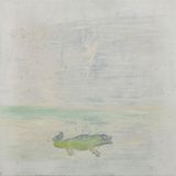 Reptilian 3 by Parmen Daushvili contemporary artwork painting