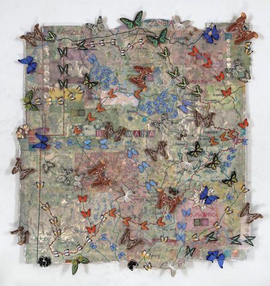All Souls Shoshong by Jane Hammond contemporary artwork Painting