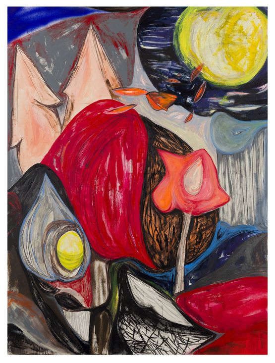 chor II by Sophie Esslinger contemporary artwork Painting
