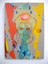 Untitled Self portrait by Jorge Pardo contemporary artwork painting