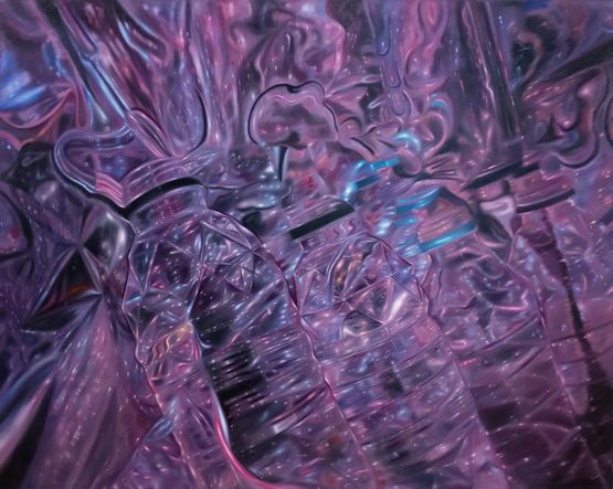 Plastic Aesthetics No.3 by Wannita Tankeng contemporary artwork Painting