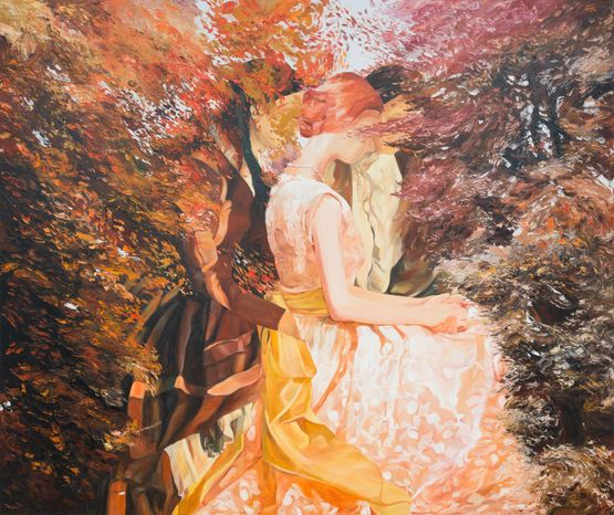 The Keepers of Yesteryear by Ming Ying contemporary artwork Painting