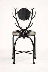 Cerf a sasseoir  Chair by Jean-Marie Fiori contemporary artwork sculpture