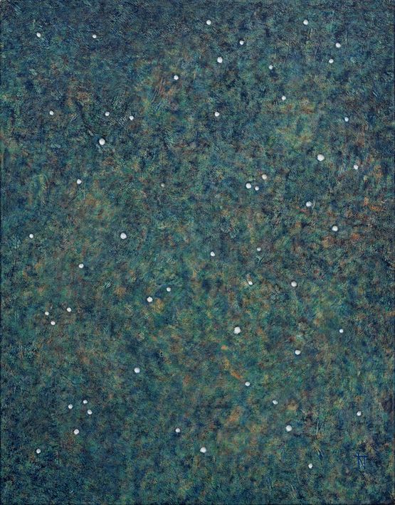 Between Stars by Cha Hyeon-Wook contemporary artwork Works on Paper