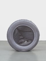 Goma 2 by Lucia Hierro contemporary artwork textile