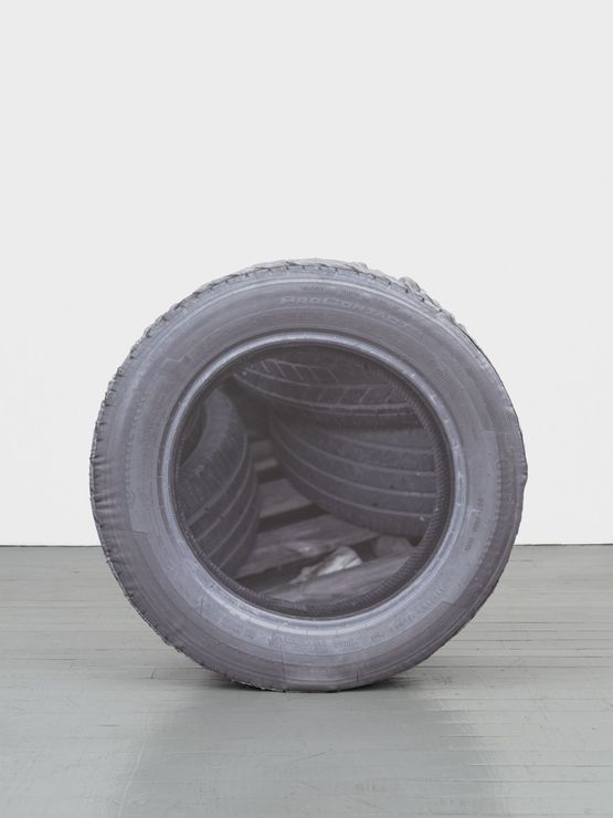 Goma 2 by Lucia Hierro contemporary artwork Textile
