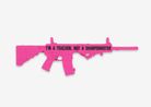 Im a Teacher Not a Sharpshooter Ode to CODEPINK Parkland by Andrea Bowers contemporary artwork Mixed Media