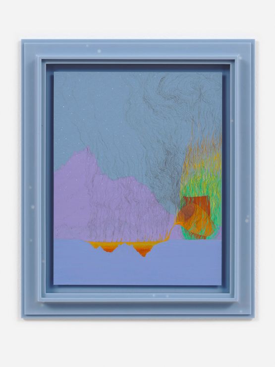 Blue Nocturne by Matthew Barney contemporary artwork Works on Paper