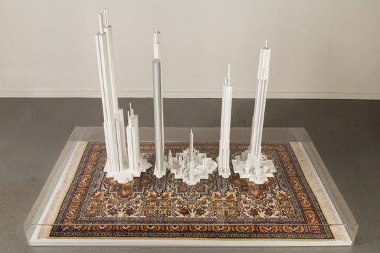 Negotiating Space No. 10 by Babak Golkar contemporary artwork Installation