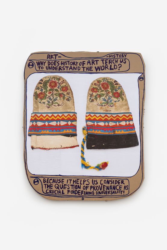 Art-History-Plaque VIII by Thomas Hirschhorn contemporary artwork Works on Paper