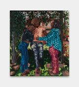 The Three Graces After Rubens by Wangari Mathenge contemporary artwork painting works on paper