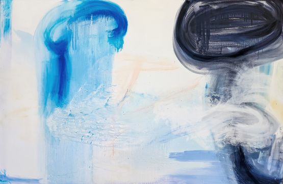 Los pliegues de la boca desnuda by Magali Lara contemporary artwork Painting