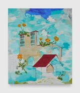 the dreamhouse but who owns the poppies by EJ Hill contemporary artwork painting