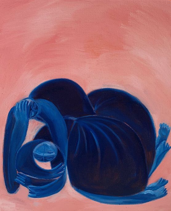 Plop by Tahnee Lonsdale contemporary artwork Painting