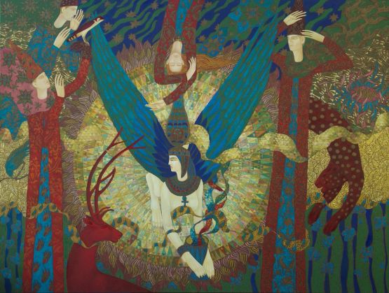 Reawakening of a Dream by Timur DVatz contemporary artwork Painting