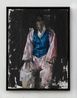 Man with the blue vest by Helena Parada Kim contemporary artwork Painting