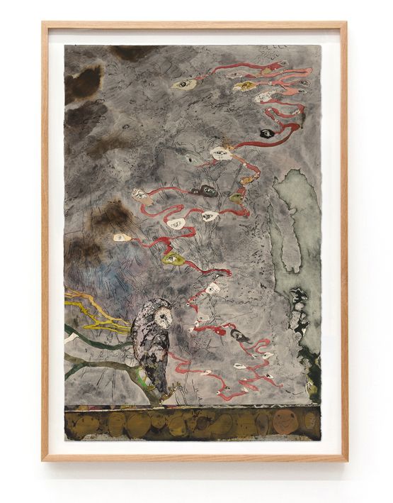 Sight for the Song by Adam Lee contemporary artwork Works on Paper