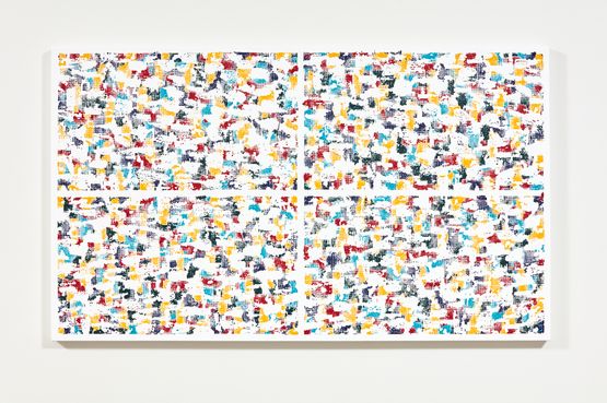 The Great Divide by Peata Larkin contemporary artwork Painting