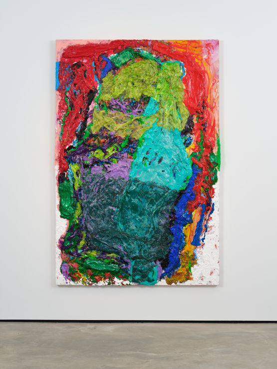 Green III by Sylvia Snowden contemporary artwork Painting