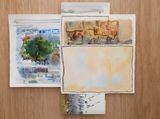 Patchwork Identity 2 by Ng Joon Kiat contemporary artwork works on paper