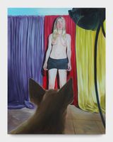 I am the dog by Jenna Gribbon contemporary artwork painting
