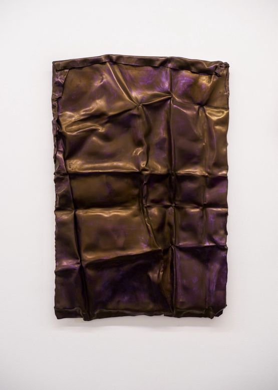 Black-purple by Anna Fasshauer contemporary artwork Painting
