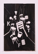 Untitled by Paul Cullen contemporary artwork drawing painting works on paper