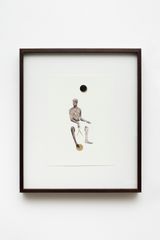 Outros oficios Antropometria-compasso by Antonio Oba contemporary artwork drawing works on paper