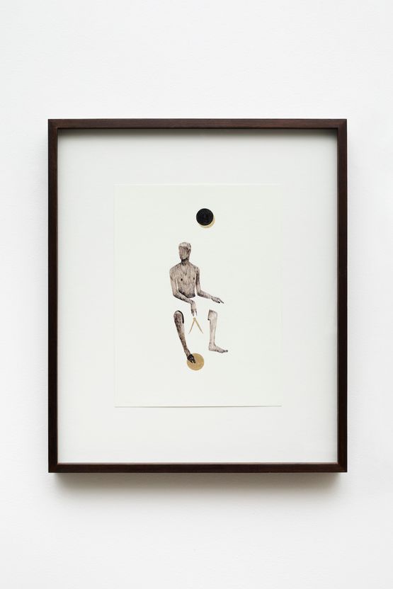 Outros oficios Antropometria-compasso by Antonio Oba contemporary artwork Works on Paper