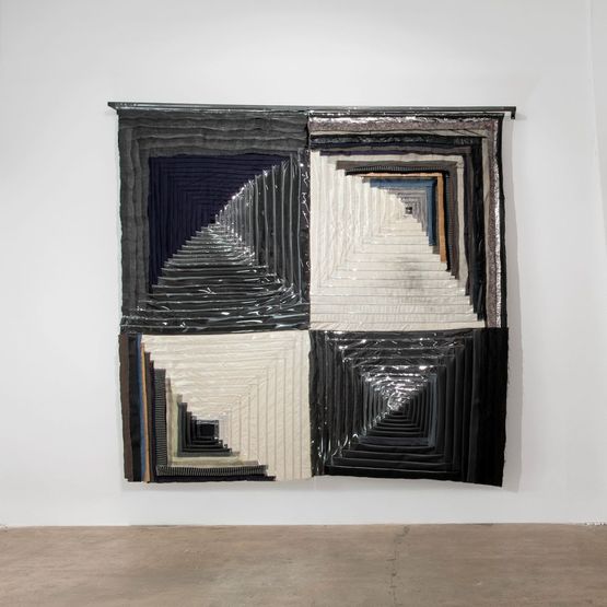 Four entrances by Elisa Pardo Puch contemporary artwork Textile