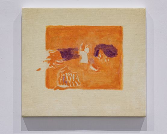 An orange place II by Shikh Sabbir Alam contemporary artwork Painting