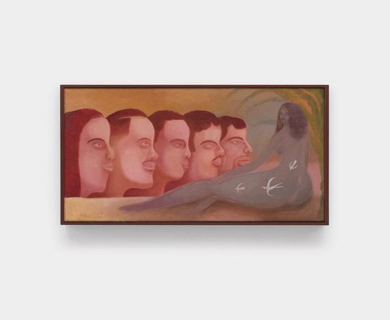 A mais desejada da cidade The Most Desired Woman in Town by Romildo Rocha contemporary artwork Painting