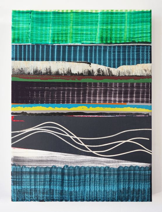 Cabellos de Agua by Juan Usle contemporary artwork Painting