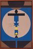 Emblema 86 by Rubem Valentim contemporary artwork Painting