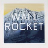 Wall Rocket by Ed Ruscha contemporary artwork print