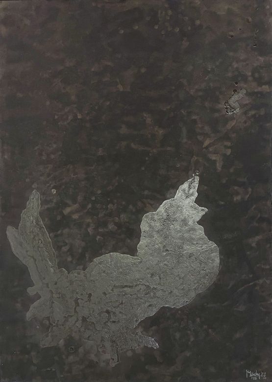 Hundred Layers of Ink For Bada 15 by Yang Jiechang contemporary artwork Painting