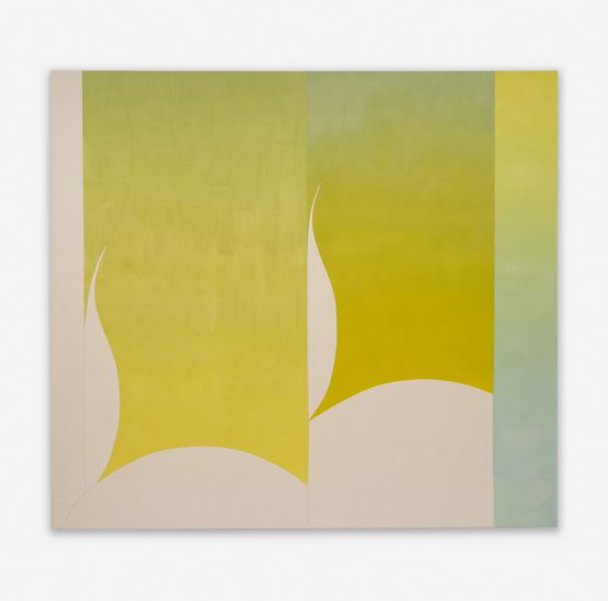 Double Maiden by Sarah Crowner contemporary artwork Painting
